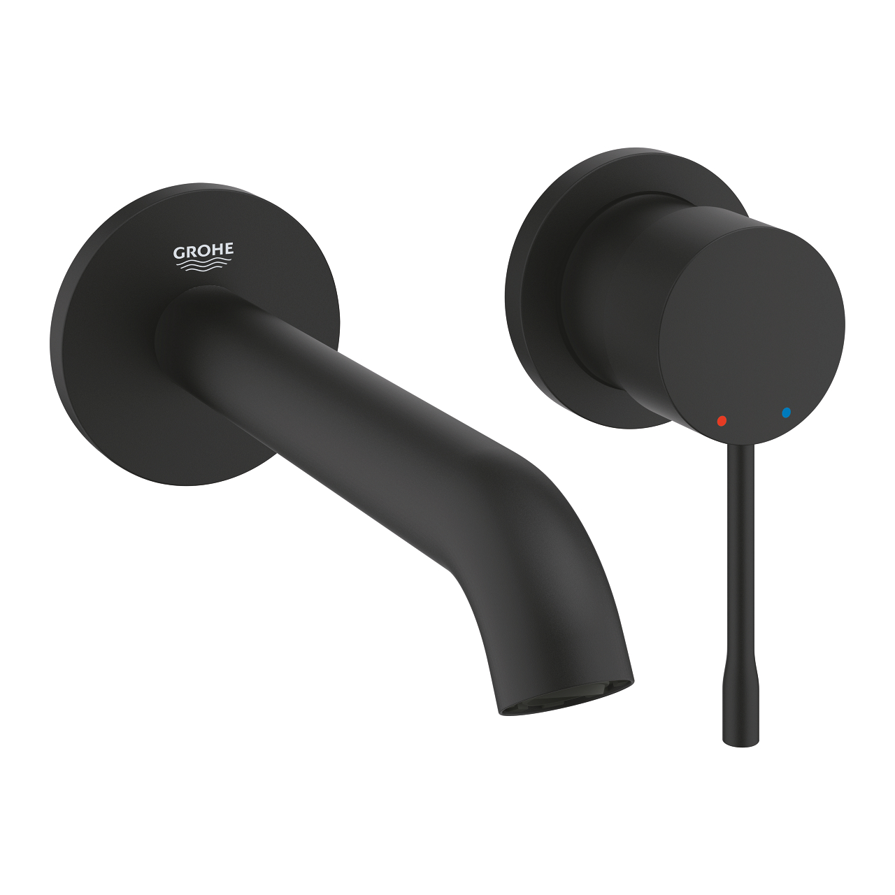 Grohe Essence New Duvardan Ankastre Lavabo Bataryası (Sıva Üstü Grubu), Hayalet Siyah Grohe Essence New Duvardan Ankastre Lavabo Bataryası (Sıva Üstü Grubu), Hayalet Siyah