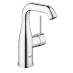 Grohe Essence New Lavabo Bataryası, Sifon Kumandalı M-Boy - 24173001 - Lavabo Bataryası