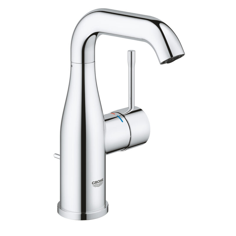 Grohe Essence New Lavabo Bataryası, Sifon Kumandalı M-Boy - 24173001 - Lavabo Bataryaları
