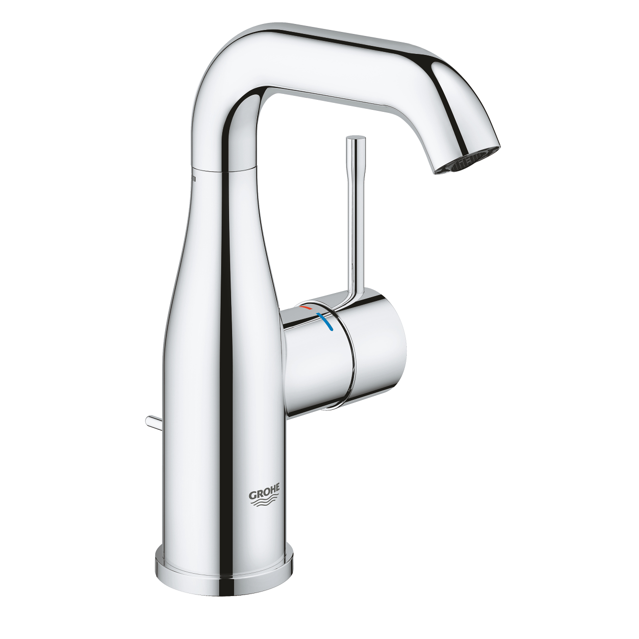 grohe essence new lavabo bataryasi sifon kumandali mboy 24173001 Grohe Essence New Lavabo Bataryası, Sifon Kumandalı M-Boy - 24173001 - Lavabo Bataryası