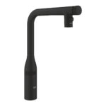 Grohe Essence SmartControl Spiralli Eviye Bataryası, Hayalet Siyah - 31892KF0 - Spiralli Mutfak Eviye Bataryası