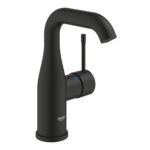 Grohe Essence Tek Kumandalı Lavabo Bataryası M-Boy, Hayalet Siyah - 24176KF1 - Lavabo Bataryaları