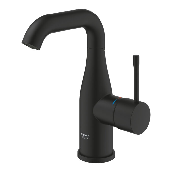 Grohe Essence Tek Kumandalı Lavabo Bataryası M-Boy, Hayalet Siyah - 24176KF1 - Lavabo Bataryaları - 2