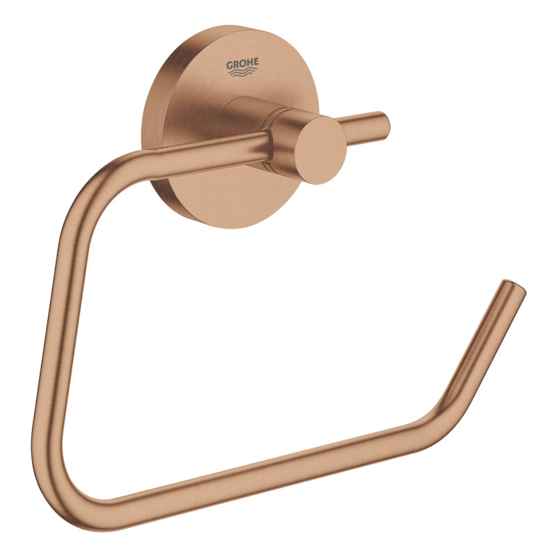 Grohe Essentials Tuvalet Kağıtlığı, Fırçalı Bakır - 40689DL1 - Tuvalet Kağıtlık