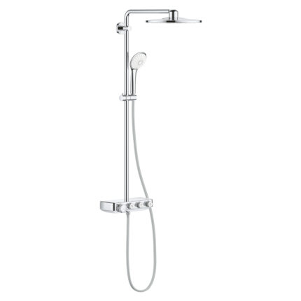 Grohe Euphoria SmartControl 310 Duo Duş Sistemi, Duvara Monte, Termostatik Bataryalı Duş Kolonu - 26507000 - Yağmur Duş Sistemleri