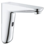 Grohe Euroeco Cosmopolitan E Duvardan Ankastre Fotoselli Lavabo Bataryası ( Tek Su Girişli, Pilli) - 36274000 - Fotoselli Lavabo Bataryası