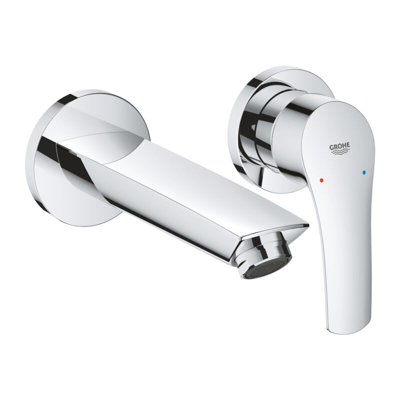 Grohe Eurosmart Duvardan Ankastre Lavabo Bataryası (Sıva Üstü Grubu) - 29337003 - Ankastre Lavabo Bataryası