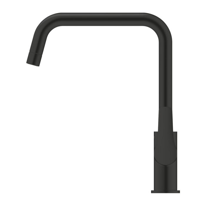 Grohe Eurosmart Kuğu Borulu Eviye Bataryası, Mat Siyah - 305672430 - Mutfak Eviye Bataryası - 1