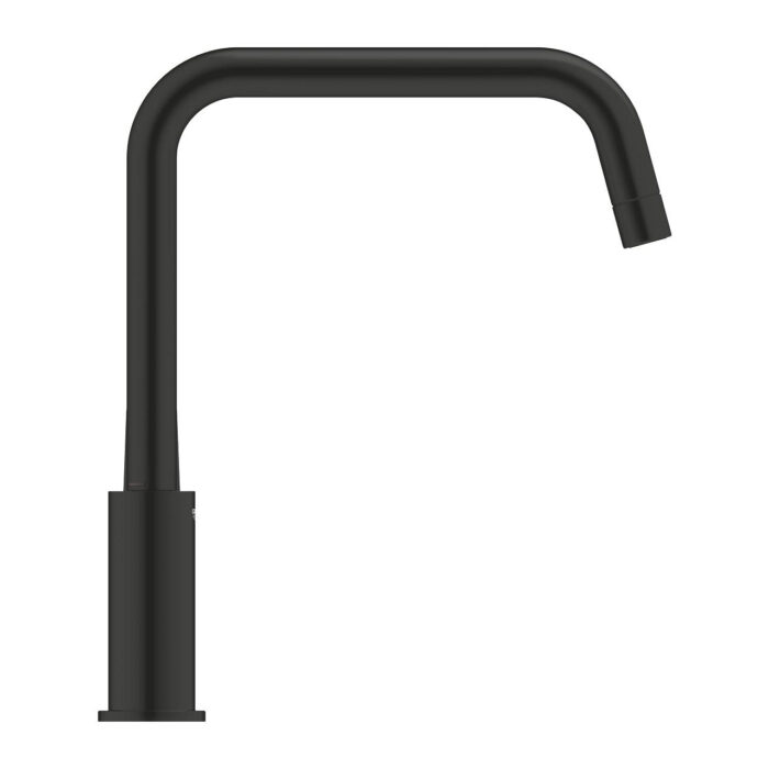 Grohe Eurosmart Kuğu Borulu Eviye Bataryası, Mat Siyah - 305672430 - Mutfak Eviye Bataryası - 2