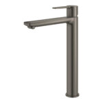 Grohe Lineare Tezgah Üstü Lavabo Bataryası, Fırçalı Sert Grafit - 23405AL1 - Çanak Lavabo Bataryası - 1