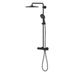 Grohe RainShower SmartActive 310 Termostatik Duş Bataryalı Duş Sistemi, Hayalet Siyah - 22119KF0 - Duş Paneli ve Kolonu - 3