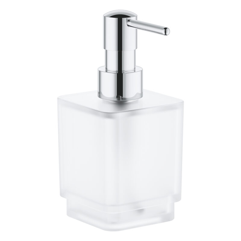 Grohe Selection Cube Sıvı Sabunluk, Duvardan - 40805000 - Sıvı Sabunluk