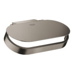 Grohe Selection Kapaklı Tuvalet Kağıtlığı, Fırçalı Sert Grafit - 41069AL0 - Tuvalet Kağıtlık