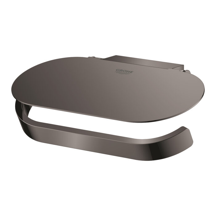 Grohe Selection Kapaklı Tuvalet Kağıtlığı, Sert Grafit - 41069A00 - Tuvalet Kağıtlık - 1