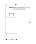Grohe Selection Sıvı Sabunluk, Hayalet Siyah - 41218KF0 - Sıvı Sabunluk - 2