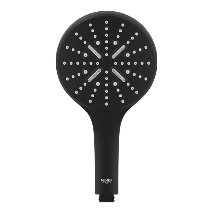 Grohe Smartactive 130 El Duşu, 3 Akışlı, Mat Siyah - 22127KF0 - El Duşu - 2