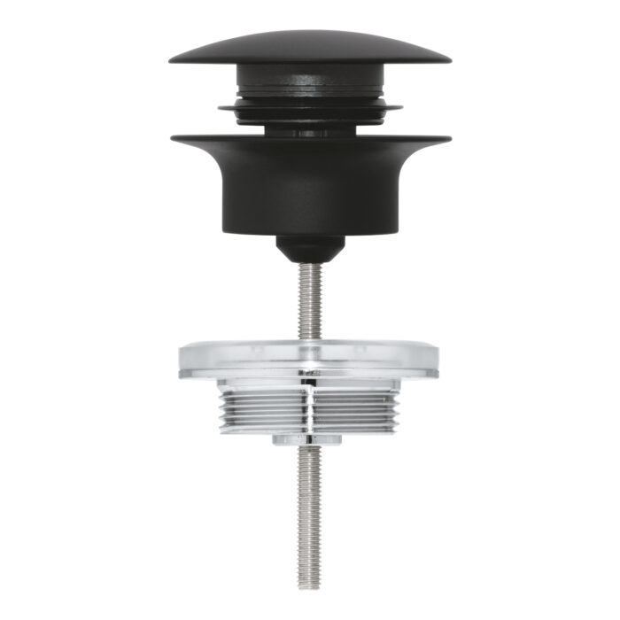 Grohe Tapa Takımı Bas-Aç Süzgeç, Hayalet Siyah - 29510KF0 - Lavabo Süzgeci - 1