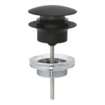 Grohe Tapa Takımı Bas-Aç Süzgeç, Hayalet Siyah - 29510KF0 - Lavabo Süzgeci