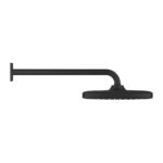 Grohe Tempesta 250 Kare Tepe Duşu Tek Akışlı, 25 cm (Duvardan Dirsek Dahil) Mat Siyah - 266872430 - Tepe Duşları - 2