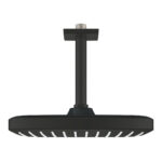 Grohe Tempesta 250 Kare Tepe Duşu Tek Akışlı, 25 cm (Tavandan Dirsek Dahil), Mat Siyah - 266882430 - Tepe Duşları - 1