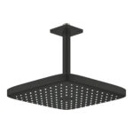 Grohe Tempesta 250 Kare Tepe Duşu Tek Akışlı, 25 cm (Tavandan Dirsek Dahil), Mat Siyah - 266882430 - Tepe Duşları