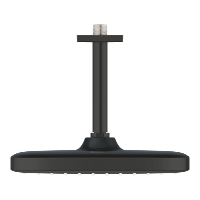 Grohe Tempesta 250 Kare Tepe Duşu Tek Akışlı, 25 cm (Tavandan Dirsek Dahil), Mat Siyah - 266882430 - Tepe Duşları - 2