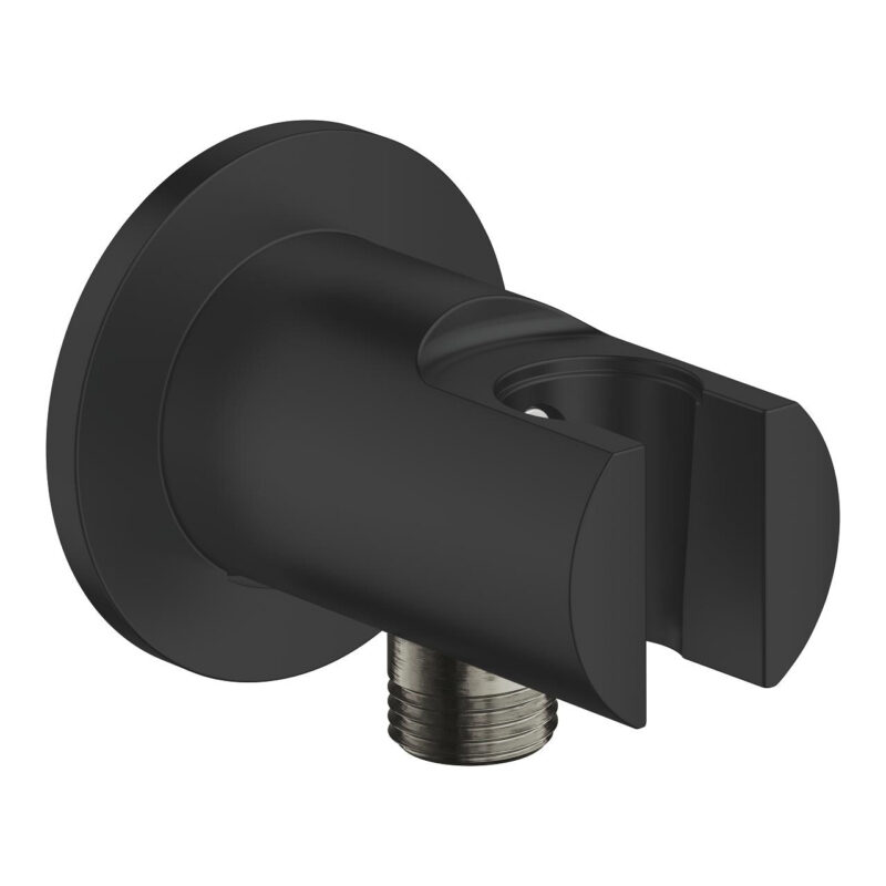 Grohe Tempesta Duş Çıkış Dirseği, Mat Siyah - 286282431 - Duş Çıkış Dirseği