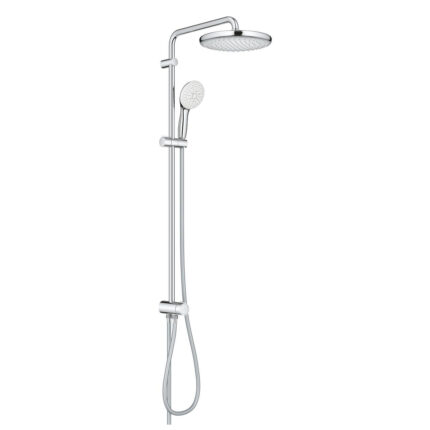 Grohe Tempesta System 250 Duvara Monte Duş Sistemi, Yön Değiştiricili, Krom-Beyaz - 26675001 - Yağmur Duş Sistemleri