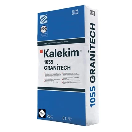 Kalekim 1055 Granitech Granit Yapıştırma Harcı, Gri C2TE 25 kg