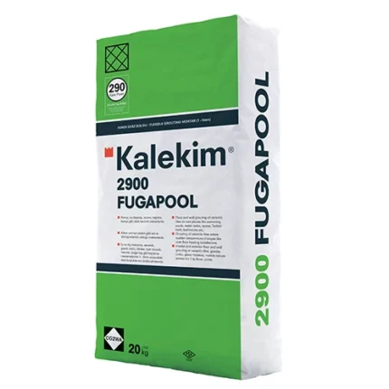 Kalekim 2921 Fugapool Beyaz 20 kg - 610200013 - Derz Dolgu, Yapı Kimyasalları
