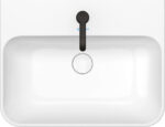 Duravit Happy D.2 Plus 60 cm Lavabo İçi Beyaz Dışı Mat Antrasit - Görsel 3