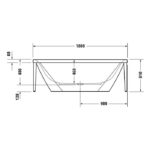 Duravit Xviu Küvet Ve Sifon - Görsel 3