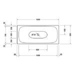 Duravit Xviu Küvet Ve Sifon - Görsel 2