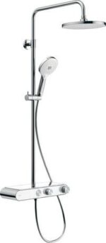Duravit Th Raflı Duş Sistemi 1050 Termostatik Minusflow Parlak Krom - Görsel 3