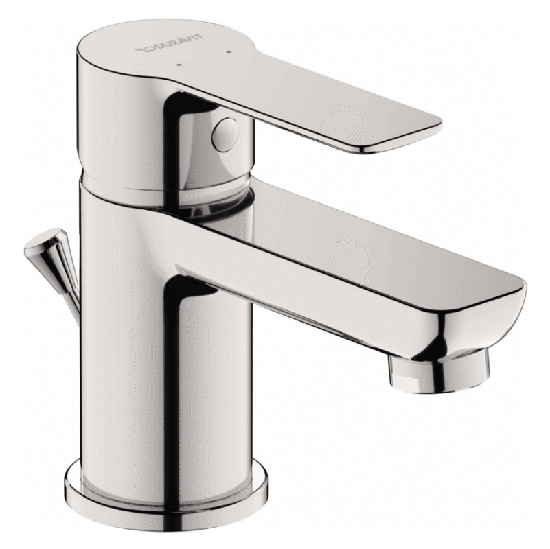 Duravit A.1 Lavabo Bataryası Small Sifon Kumandalı Parlak Krom - A11010001010 - Lavabo Bataryaları