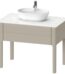Duravit Luv Lavabo Dolabı 100 cm Taupe Saten Mat - LU956406060 - BANYO DOLABI