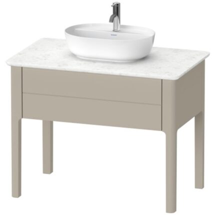 Duravit Luv Lavabo Dolabı 100 cm Taupe Saten Mat