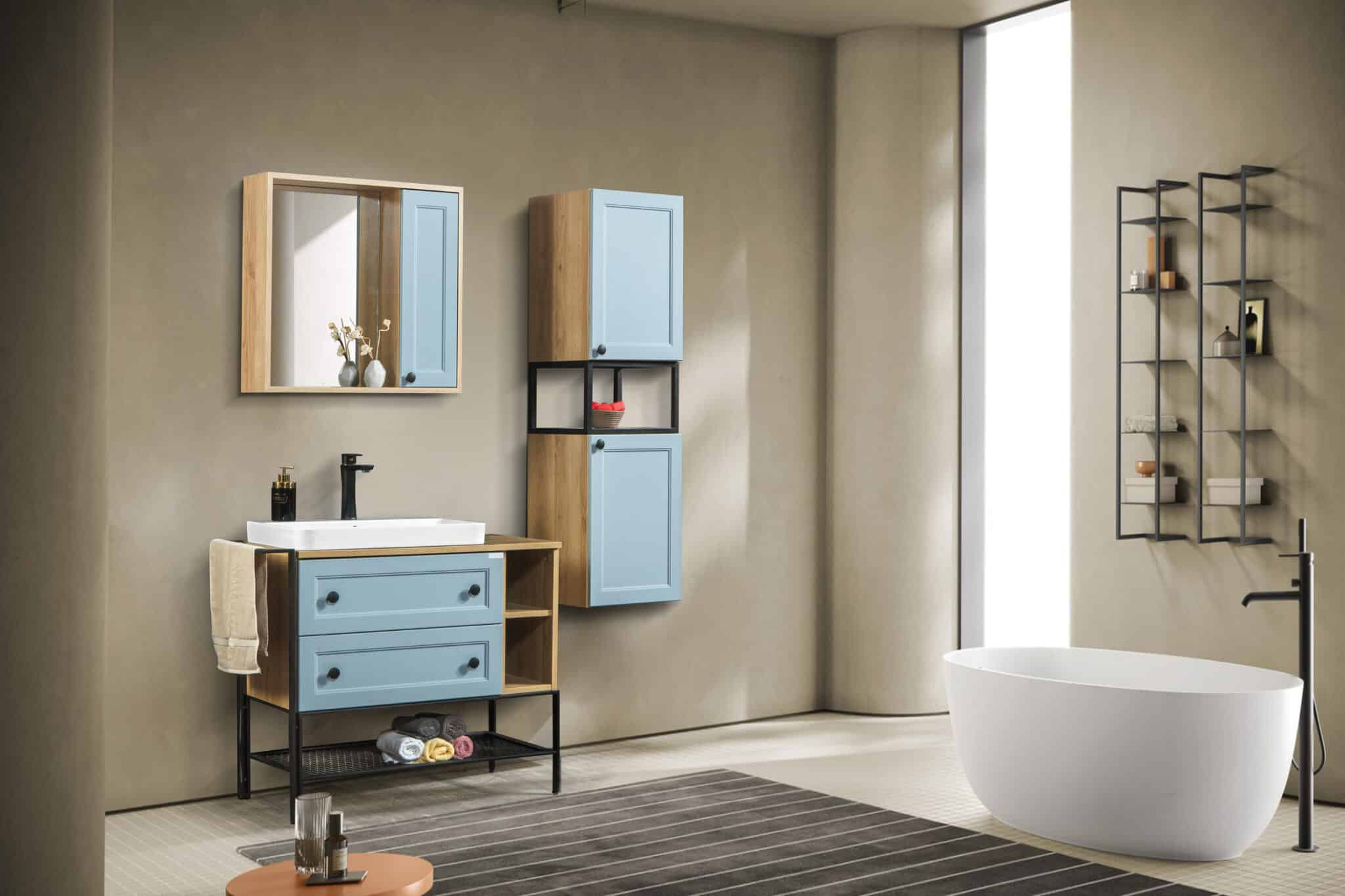 bagnora-practical-95-cm-buz-mavisi-banyo-dolabi-boy-dolapsiz-practical-95-cm-buz-mavisi.jpg Bagnora Practical 95 cm Buz Mavisi Banyo Dolabı (Boy Dolapsız) - Görsel 1