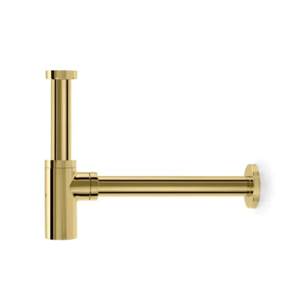 Orka Alt Sifon, Altın (PVD) - TP-261-G - Basmalı Sifon , Gider (Pop-Up)