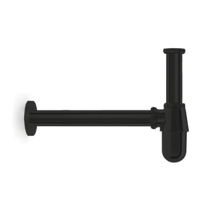 Orka Alt Sifon, Siyah - TP-255-B - Basmalı Sifon , Gider (Pop-Up)