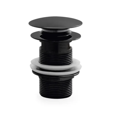 Orka Pirinç Bas-Aç Üst Sifon (Taşmalı), Siyah - TP-453-B - Basmalı Sifon , Gider (Pop-Up)