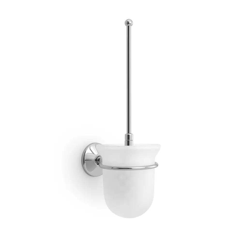 Orka Roza Tuvalet Fırçalığı, Krom Orka Roza Tuvalet Fırçalığı, Krom - RZ-12215 - Klozet Temizleme Fırçası