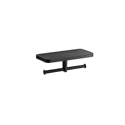 Orka Sharp Etajerli Tuvalet Kağıtlık, Siyah - SH-31009 - Tuvalet Kağıtlık