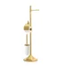 Orka Topkapı Ayaklı Set Gold Tp55530G - TP55530G - Ayaklı Banyo Seti