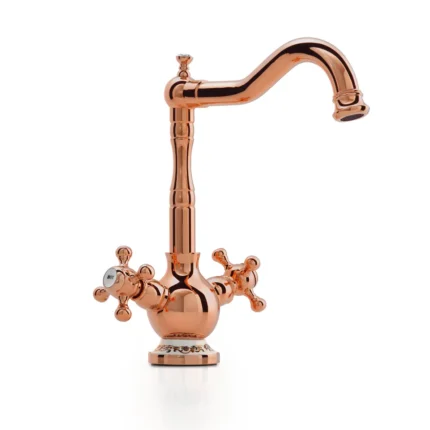 Orka Truva Mutfak Eviye Armatürü Roz Tr3084R - TR3084R - Mutfak Eviye Bataryası