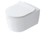 İdevit Alfa Kanalsız Asma Klozet, Beyaz (Kapak Dahil)