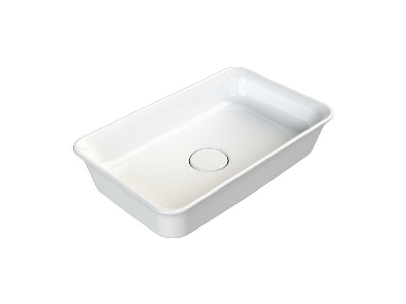 Cerastyle One Plus Tezgah Ustu Lavabo 60x38 cm Seramik Kapak Dahil