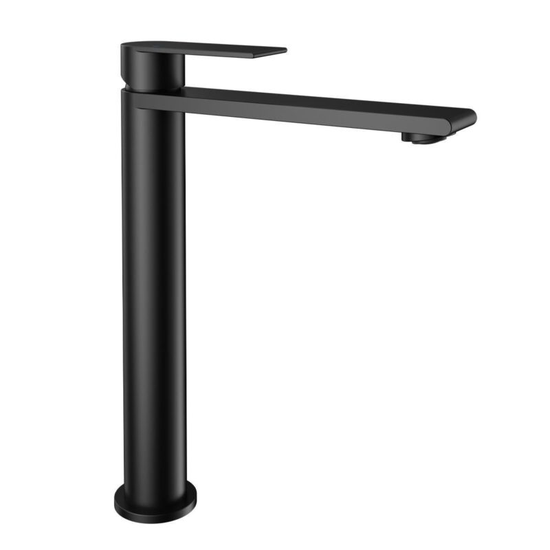 Fontana FJ SS1025 Mat Siyah Yuksek Lavabo Bataryasi