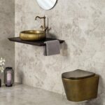 Lena ET-H201BR Asma Klozet Bronz - Görsel 2