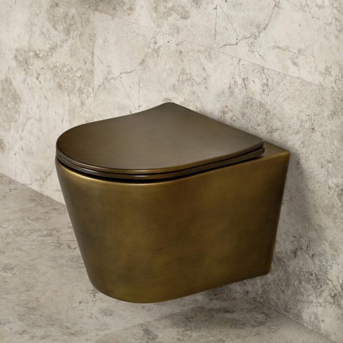 Lena ET-H201BR Asma Klozet Bronz - Görsel 3